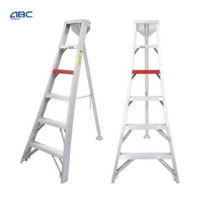 Basic Customization Heavy Duty Agriculture Orchard Aluminum Tripod Ladder for Cherry Picking